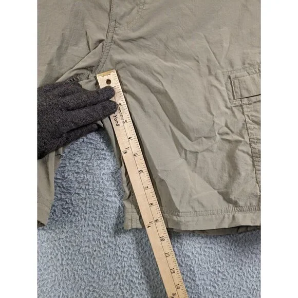 REI Co-op Shorts Mens 40 Nylon Hiking Outdoor Relaxed Cargo Pockets Beige - Picture 9 of 16